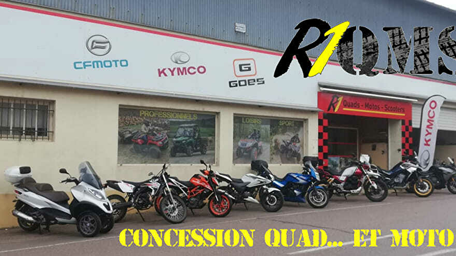 R1 Quads Moto Scooters