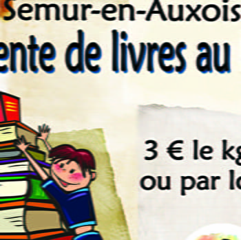 Vente de livres au kilo - SEMUR-EN-AUXOIS