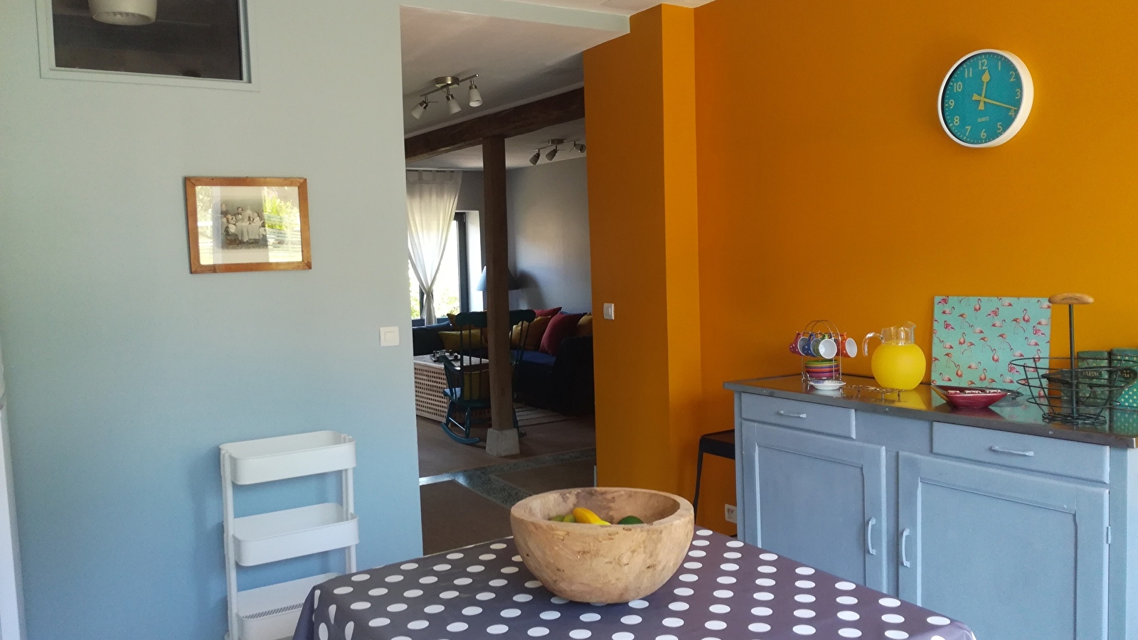 L'orange bleue