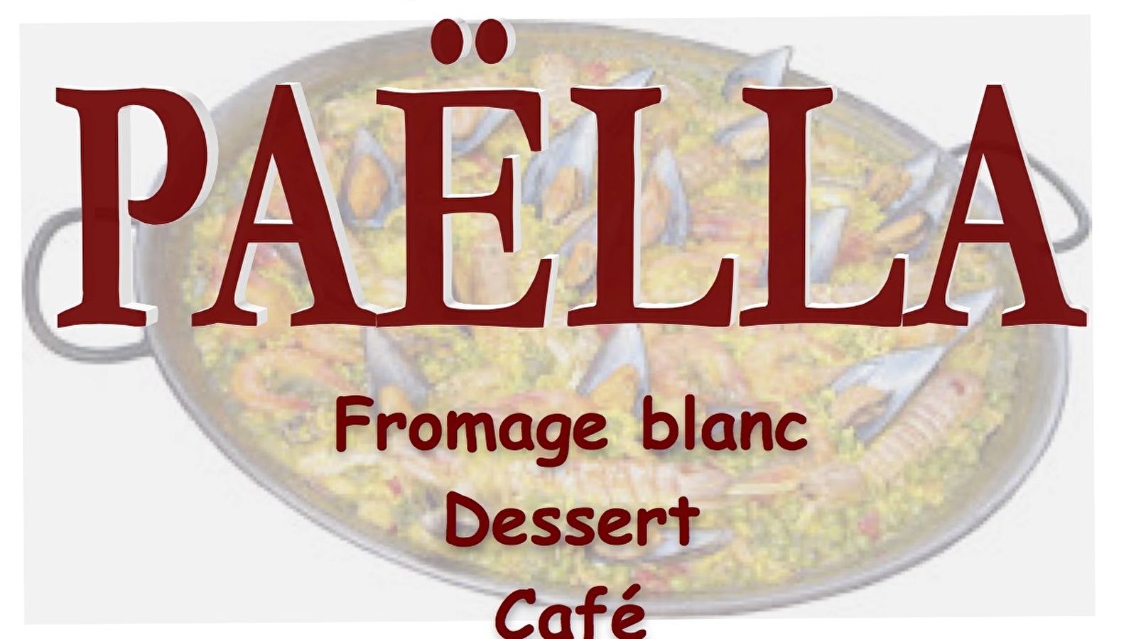 Déjeuner paëlla de la Charmoise