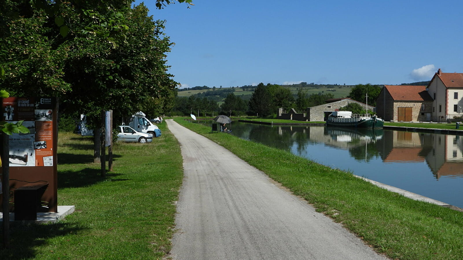Visite guidée : canal de Bourgogne