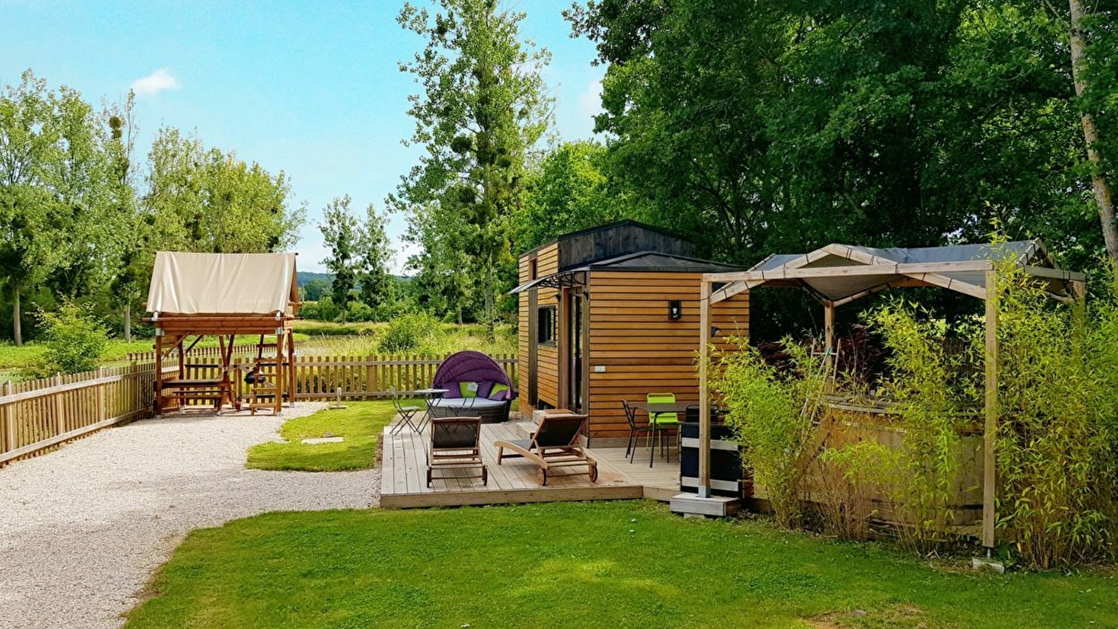 Les Lodges du Canal de Bourgogne - la Tiny house