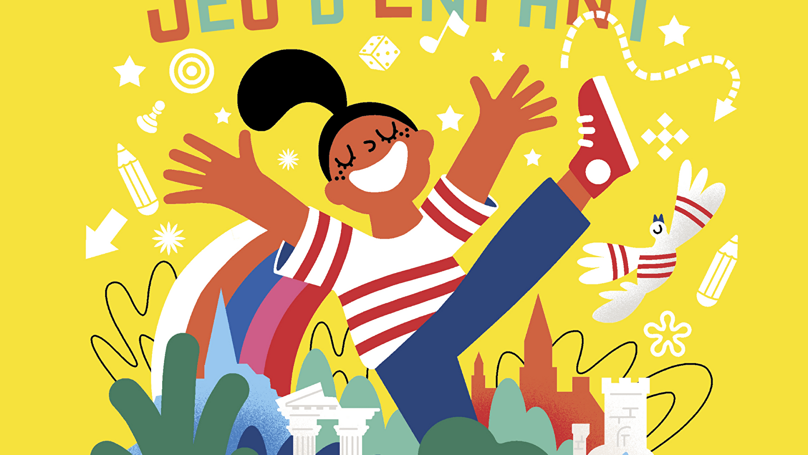 Monument Jeu d’Enfant Roman photo chez Bussy