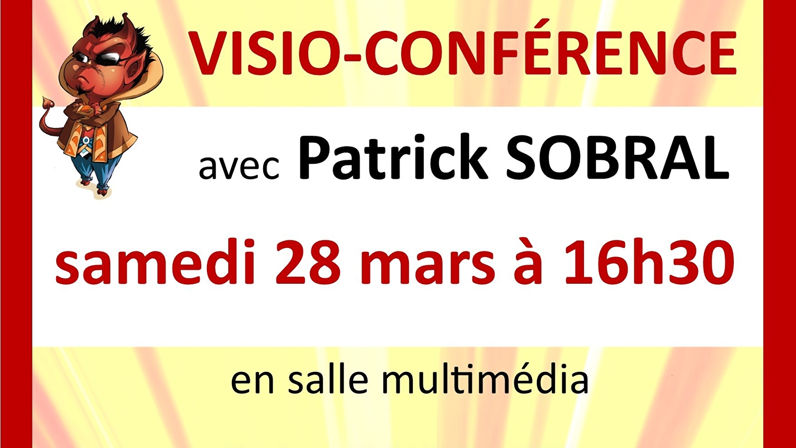 Visio-conférence avec le créateur des Légendaires