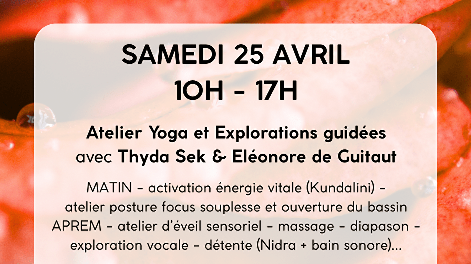 KAMA : Atelier Yoga, Massage et Voix
