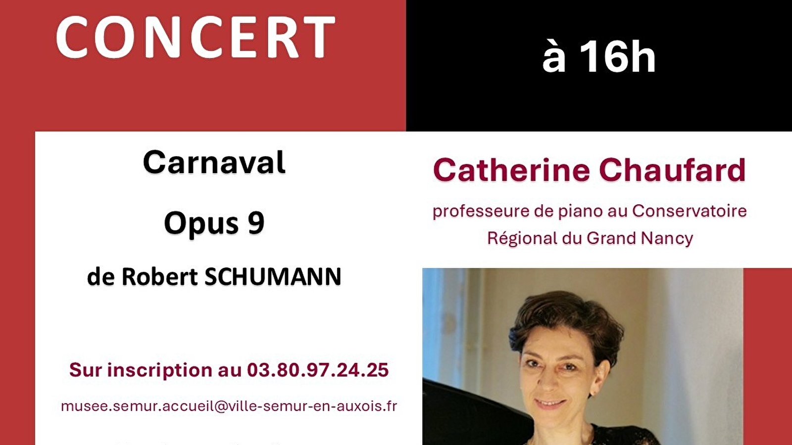 Concert Carnaval de Schumann 