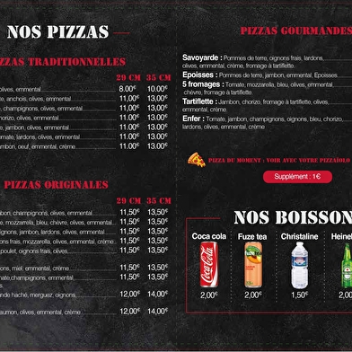Le Pizzaiolo depuis 1989 - Vitteaux