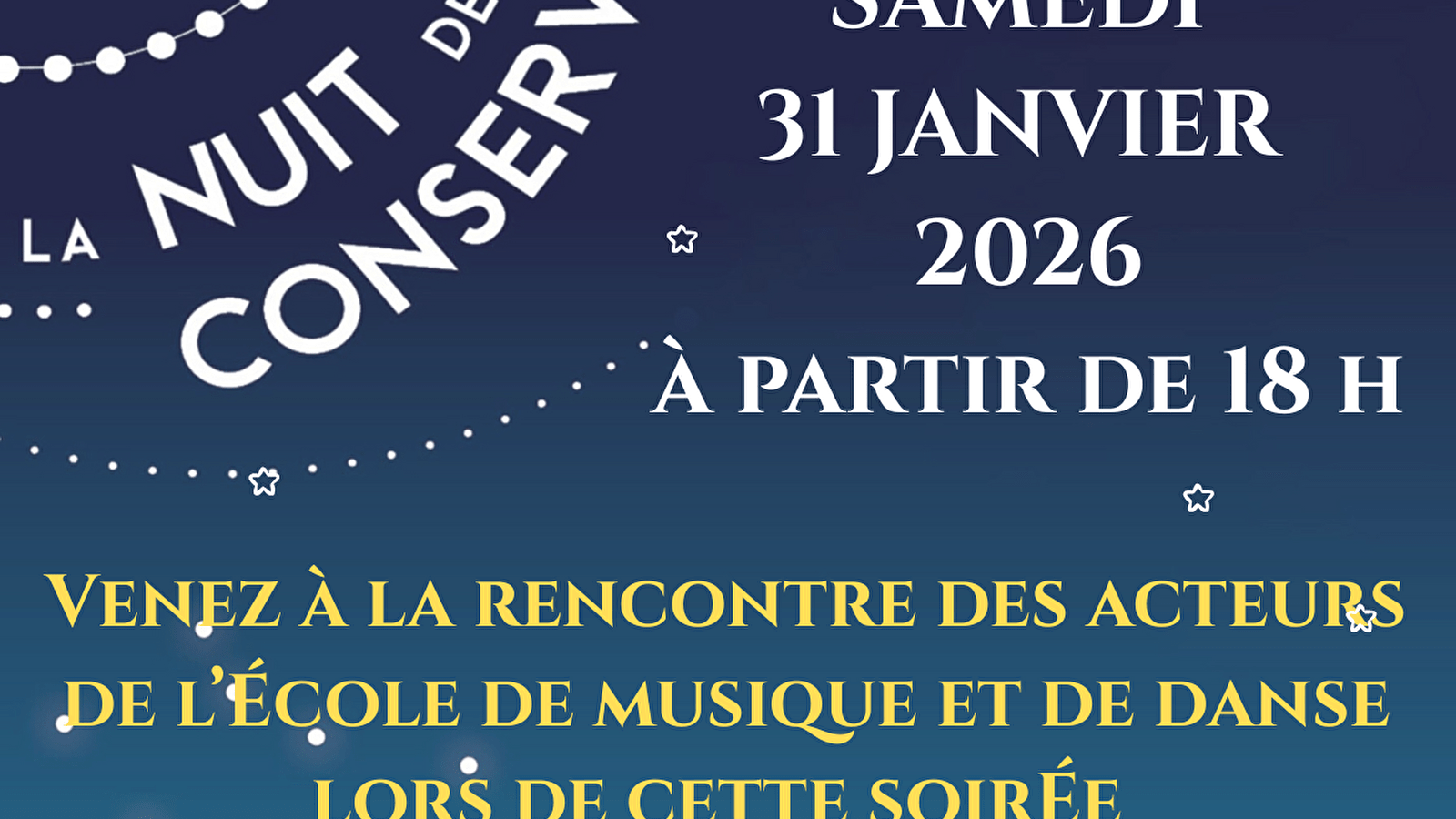 Nuit des conservatoires et écoles de musique