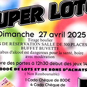 Super loto - SEMUR-EN-AUXOIS