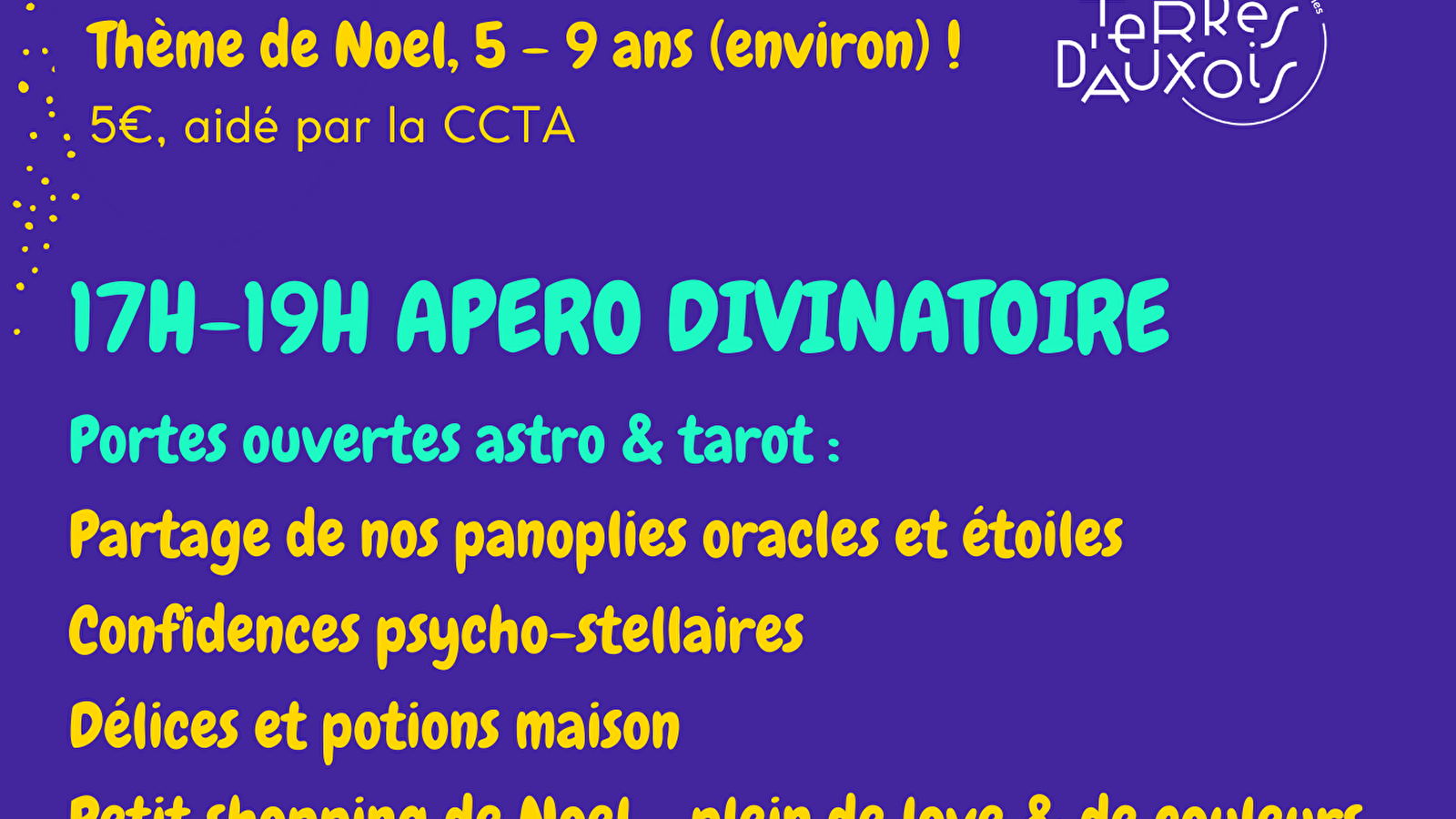 Noel à la Maison de Joie : Yoga enfant & Apéro Divinatoire