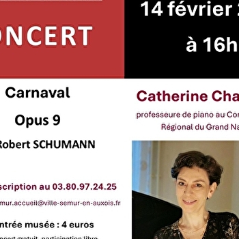 Concert Carnaval de Schumann  - SEMUR-EN-AUXOIS